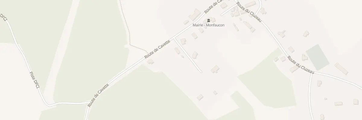 Plan du 225 Rte de Cavette à Monfaucon