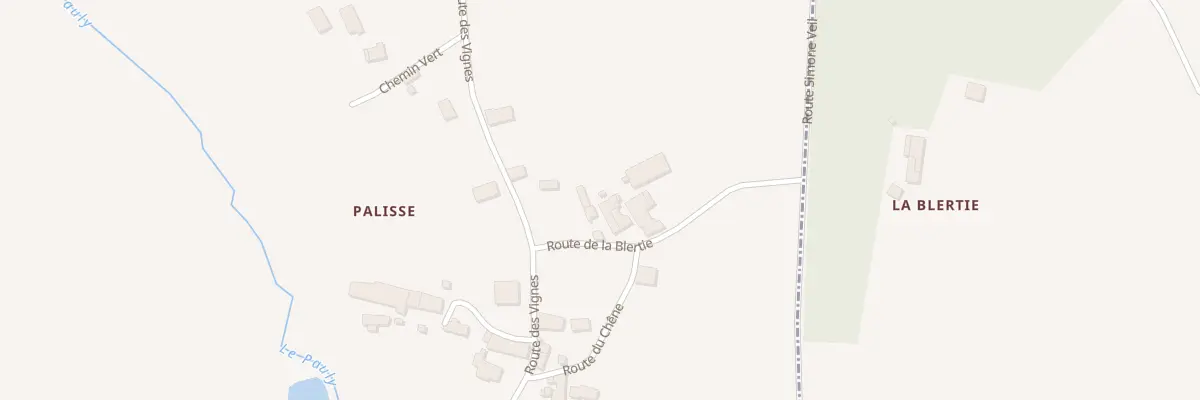 Plan du 95 Palisse à Petit-Bersac