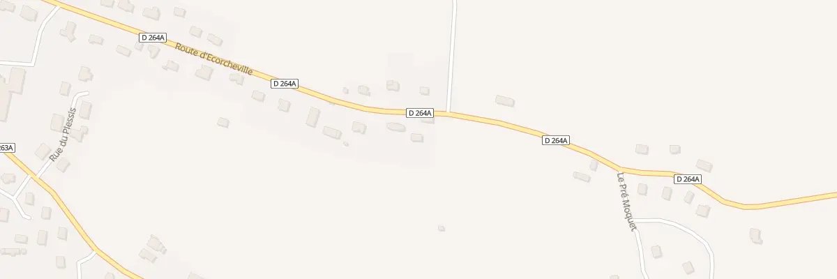 Plan du 34 Rte d’Écorcheville au Breuil-en-Auge