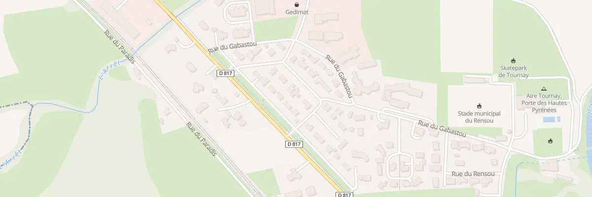 Plan du 3 Rue du 19 Mars 1962 à Tournay