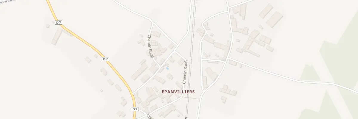 Plan du 5163 Epanvilliers à Blanzay