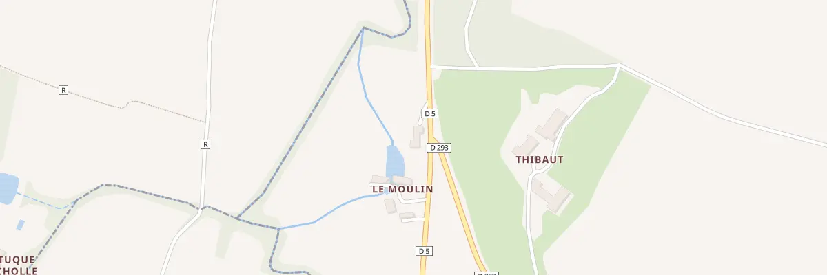 Plan du 34 Le Moulin à Lannes