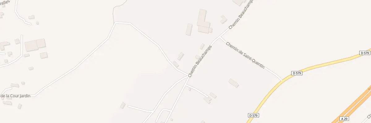 Plan du 5345 Beauchamps à Gonneville-sur-Honfleur