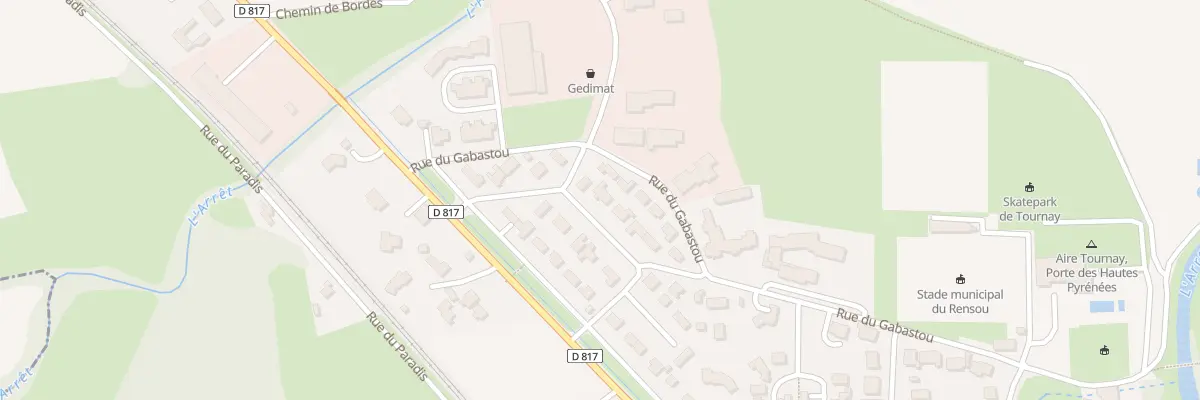 Plan du 10 Rue du 19 Mars 1962 à Tournay