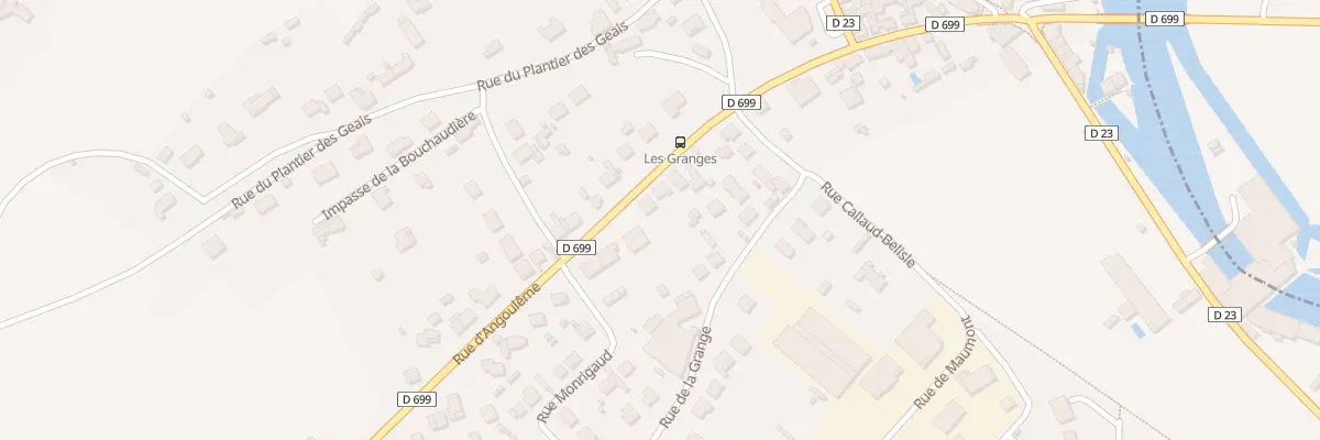 Plan du 23 Rue d’Angoulême à Magnac-sur-Touvre