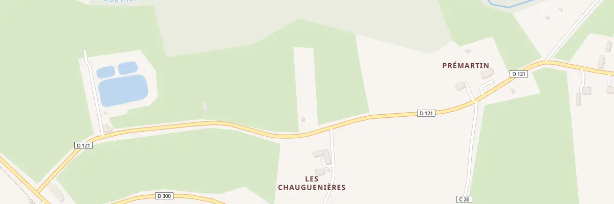 Plan du 5322 Les Gorees à Ballon-Saint Mars