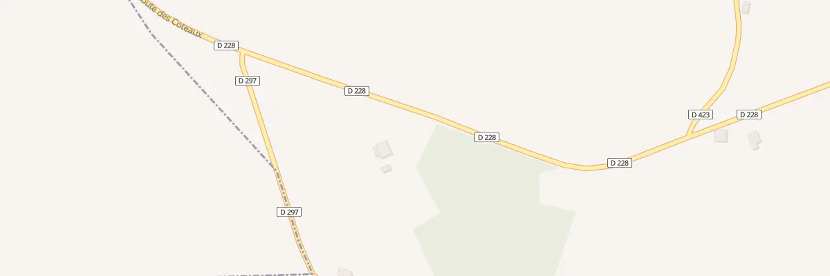 Plan du 2175 Rte des Coteaux à Monteton