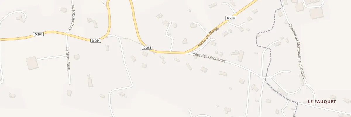 Plan du 5062 La Cour Toinette au Breuil-en-Auge