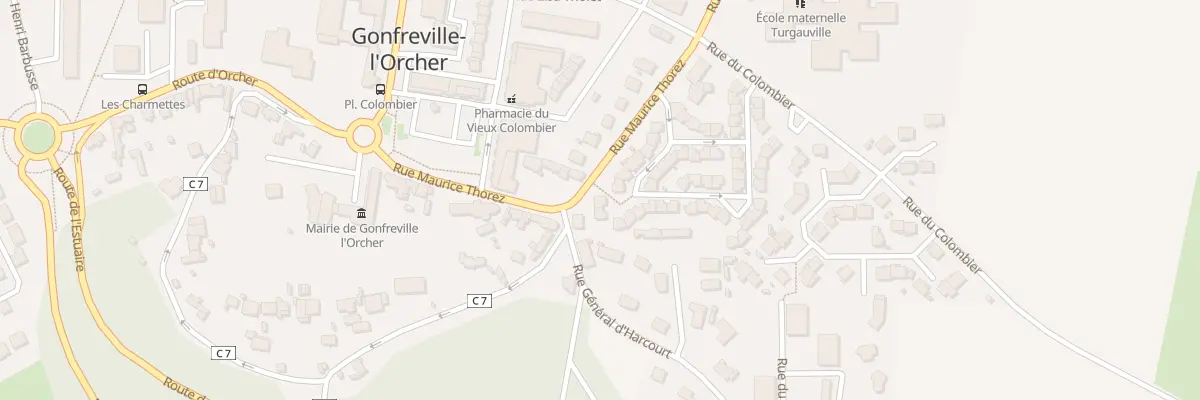 Plan du 49 Rue Louis Aragon à Gonfreville-l’Orcher