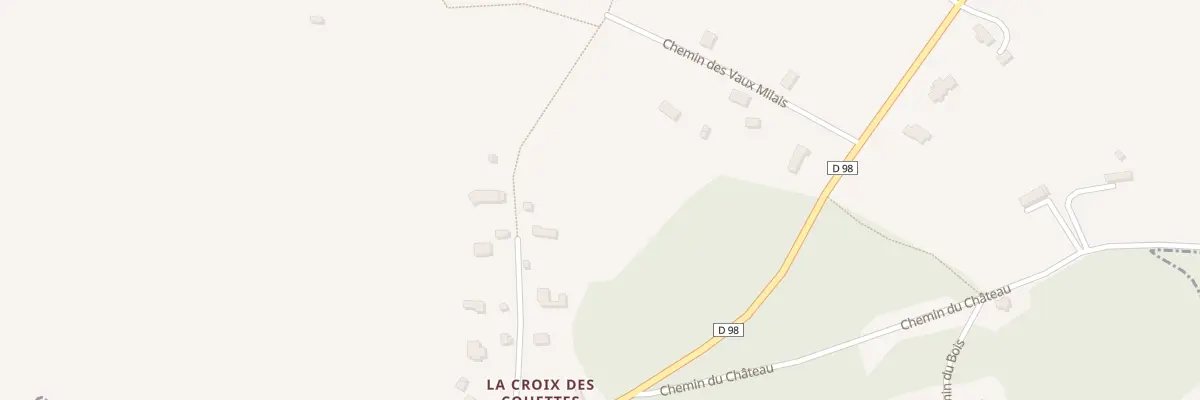 Plan du 170 Chem des Perrées à Norolles