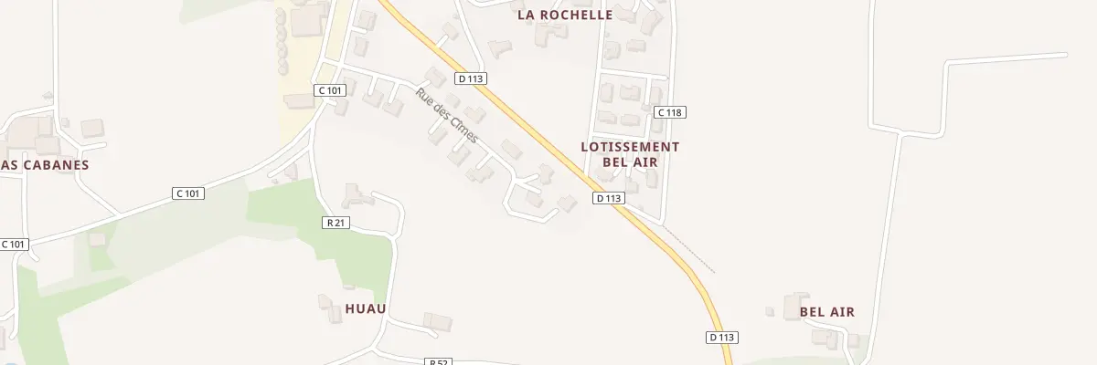 Plan du 16 Rue des Cimes à Gondrin