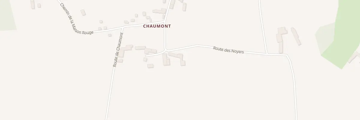 Plan du 1 Rte des Noyers à Thurageau