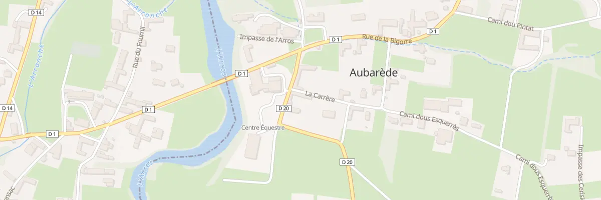 Plan du 3 Rue des Pyrenees à Aubarède