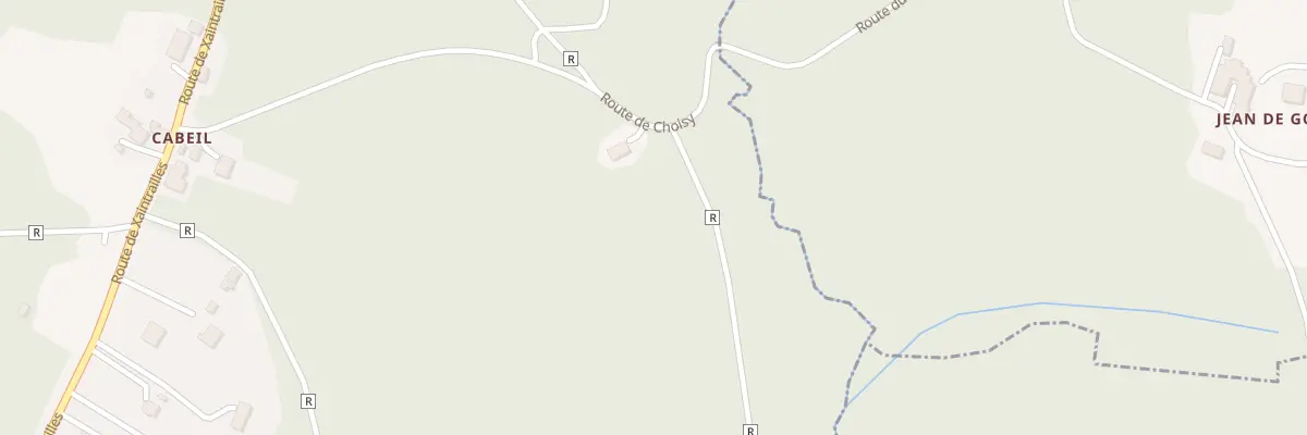 Plan du 5000 Choisy à Pompiey
