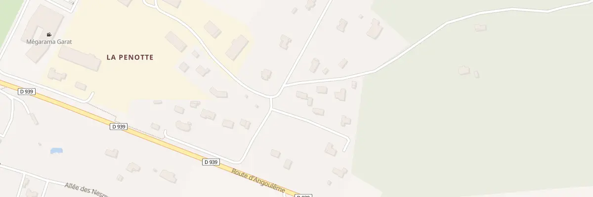 Plan du 36 Bois de Sainte-Catherine à Garat