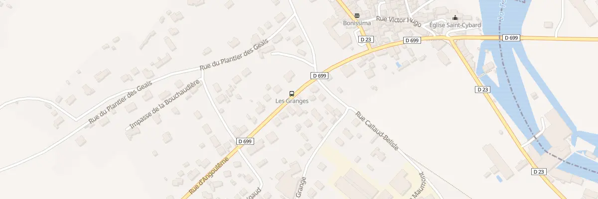 Plan du 17 Rue d’Angoulême à Magnac-sur-Touvre