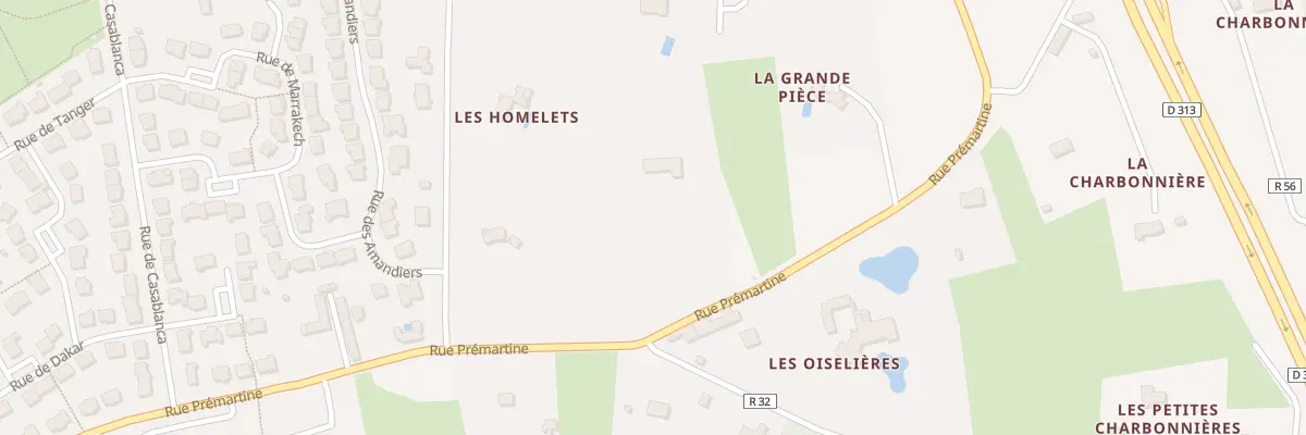 Plan du 461 Rue Premartine au Mans