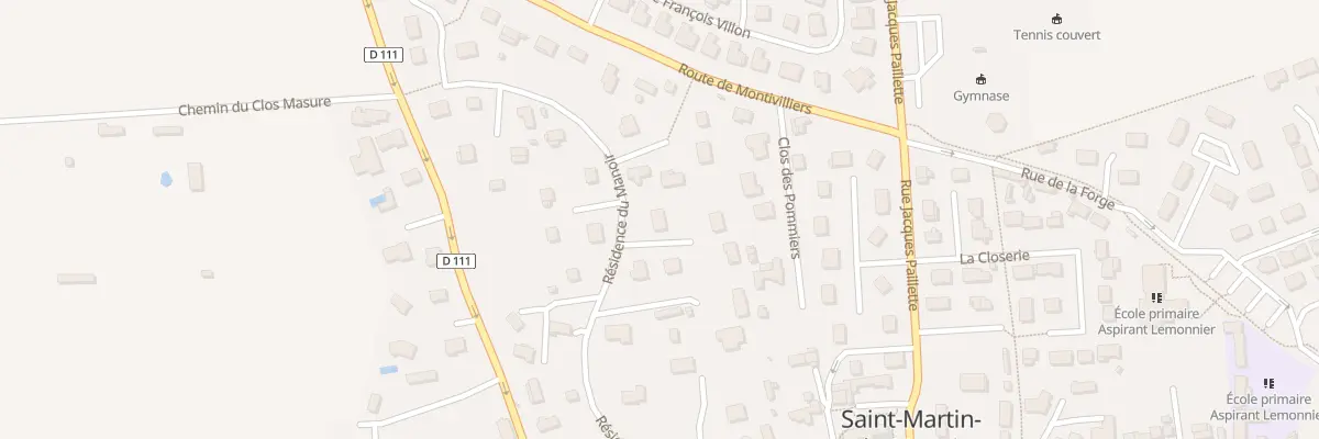 Plan du 17 Res du Manoir à Saint-Martin-du-Manoir