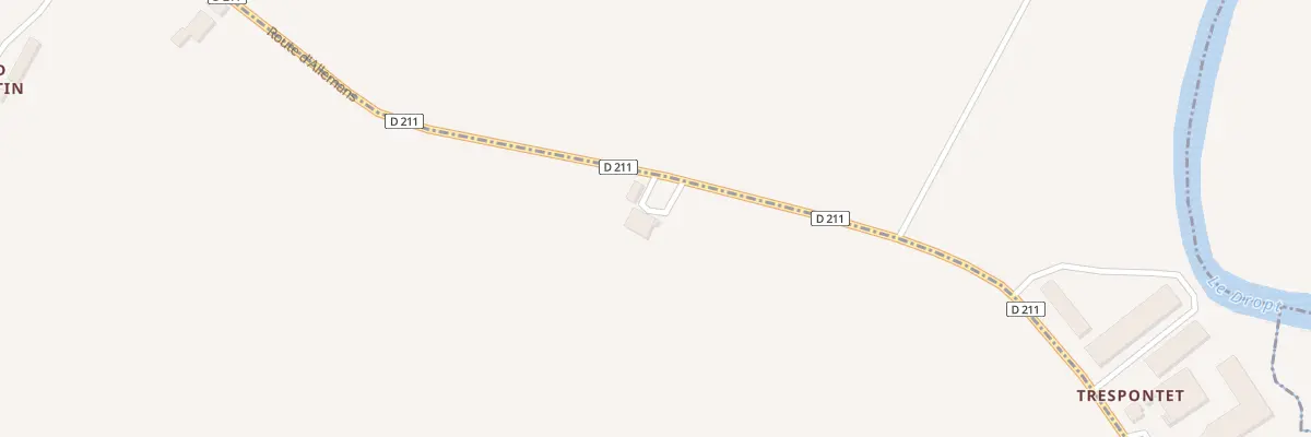 Plan du 3816 Rte d’Allemans à Lévignac-de-Guyenne