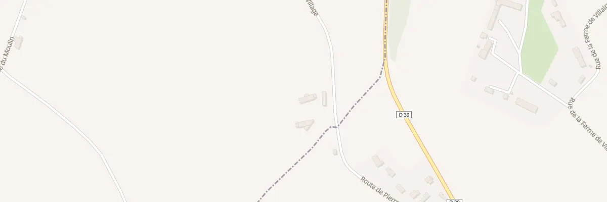 Plan du 5 Rue du Village à Pierrefiques