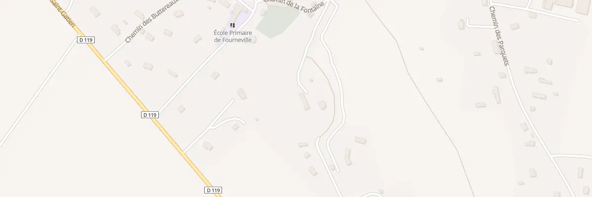 Plan du 124 Che de la Fontaine à Fourneville