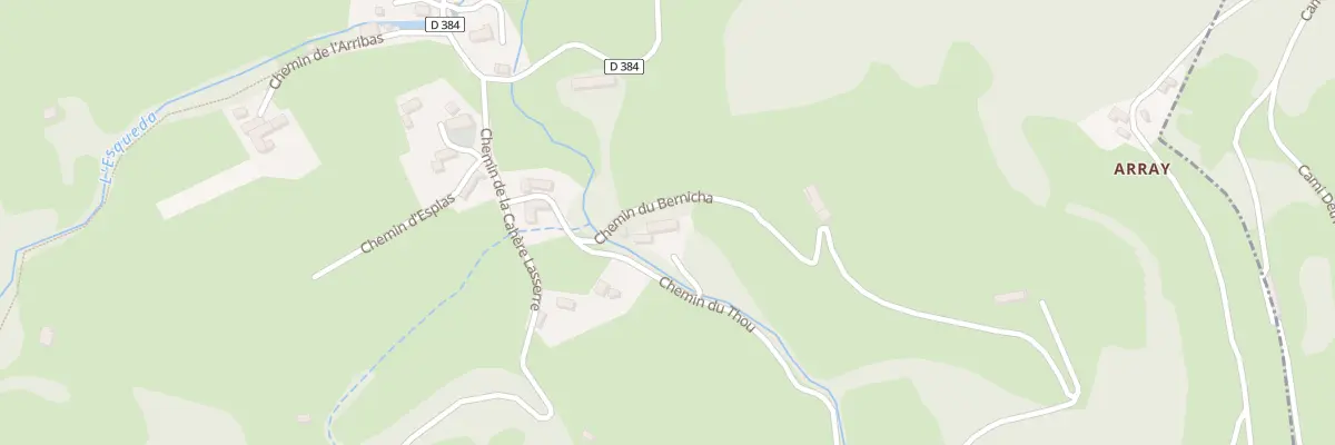 Plan du 5032 Paloumere à Banios