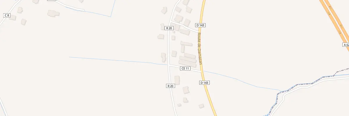 Plan du 353 Chem de Barboutan à Calonges