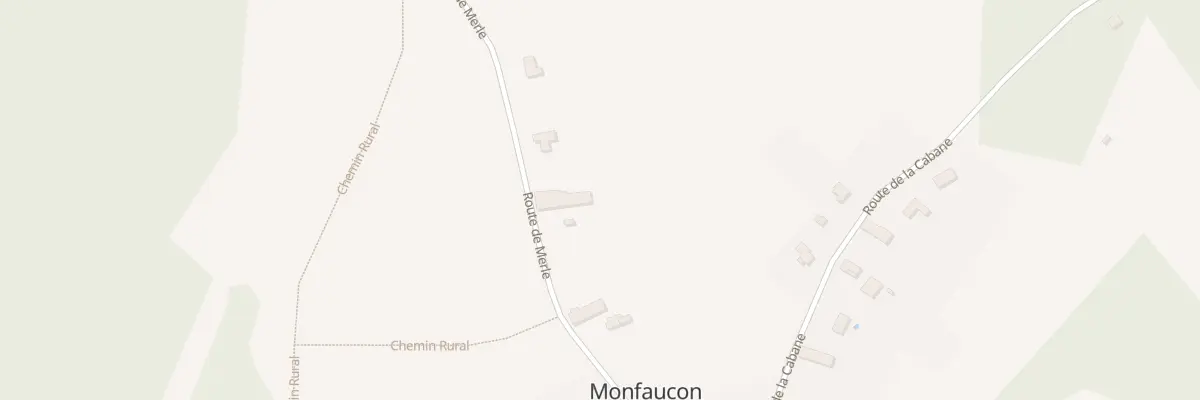 Plan du 262 Rte de Merle à Monfaucon