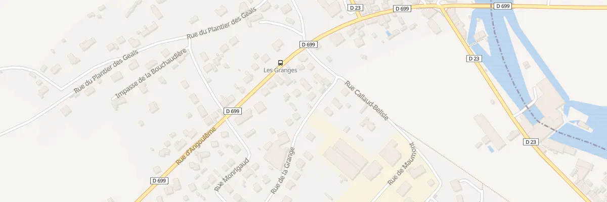 Plan du 10B Rue de la Grange à Magnac-sur-Touvre