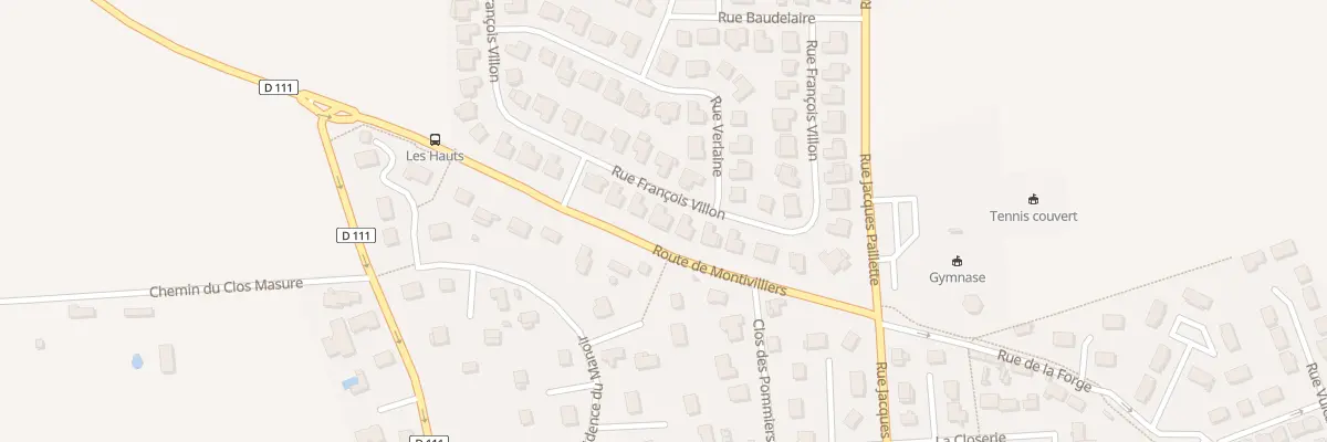 Plan du 29 Rue François Villon à Saint-Martin-du-Manoir