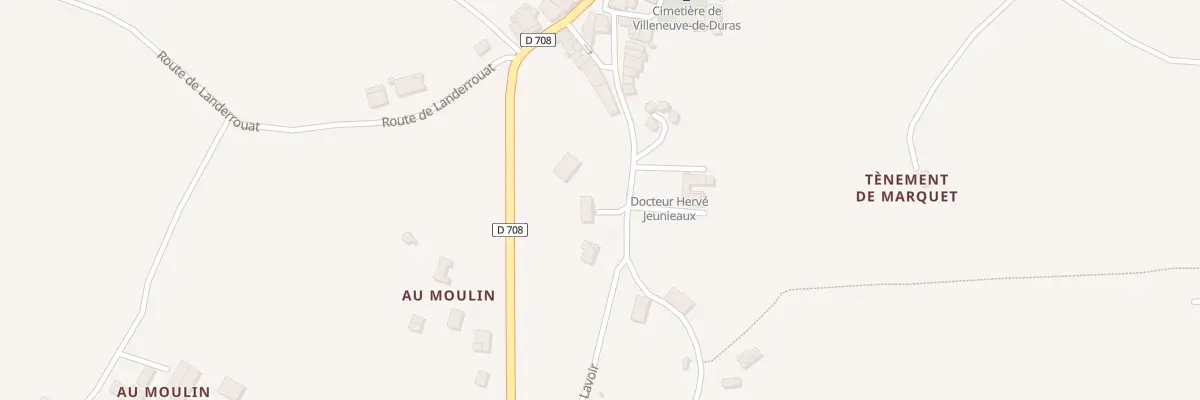 Plan du 11 Le Bourg à Villeneuve-de-Duras