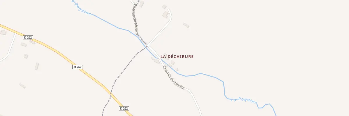 Plan du 317 Che du Moulin à Rocques