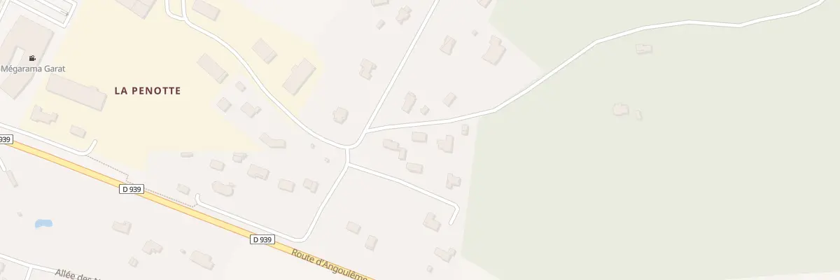 Plan du 56 Bois de Sainte-Catherine à Garat