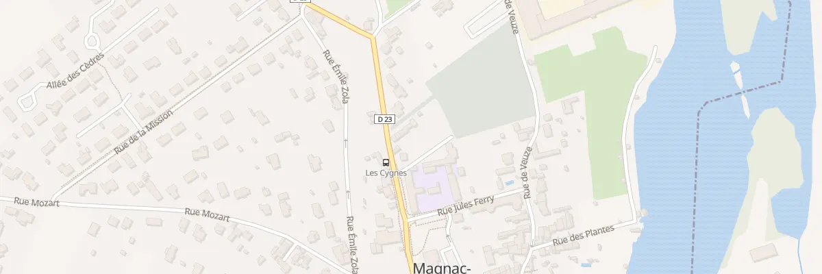 Plan du 46B Rue Victor Hugo à Magnac-sur-Touvre