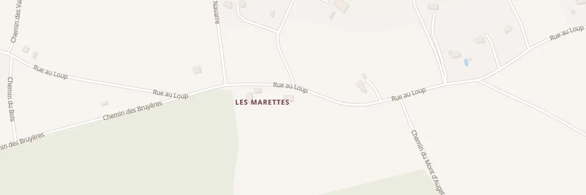 Plan du 5137 Rue aux Loups à Manneville-la-Pipard