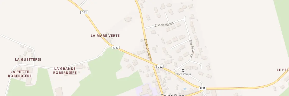 Plan du 1 Rte de Laigné à Saint-Biez-en-Belin
