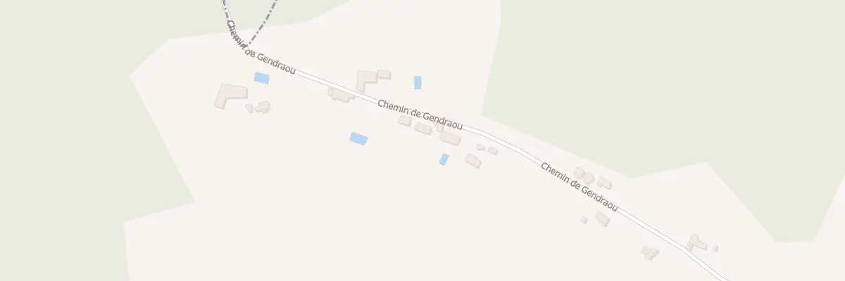 Plan du 921 Chem du Gendraou à Laguian-Mazous