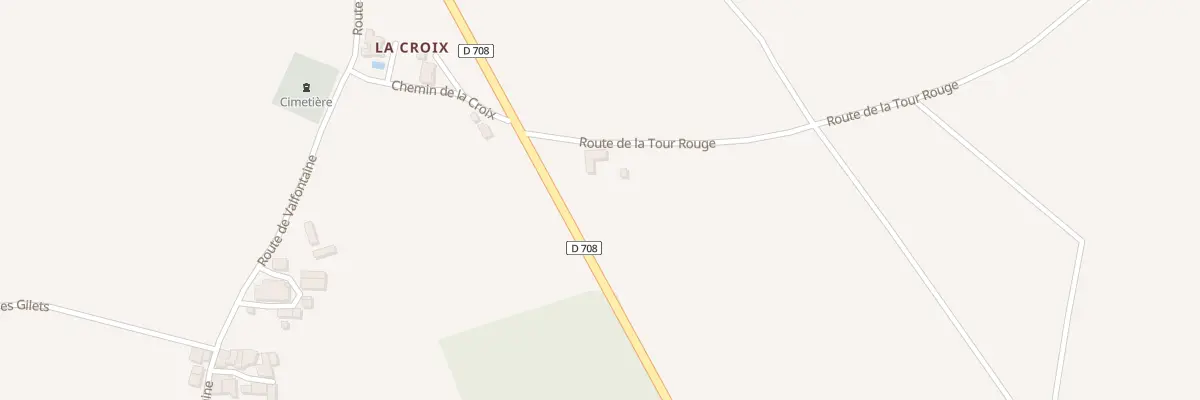 Plan du 87 Au Francin à La Roquille