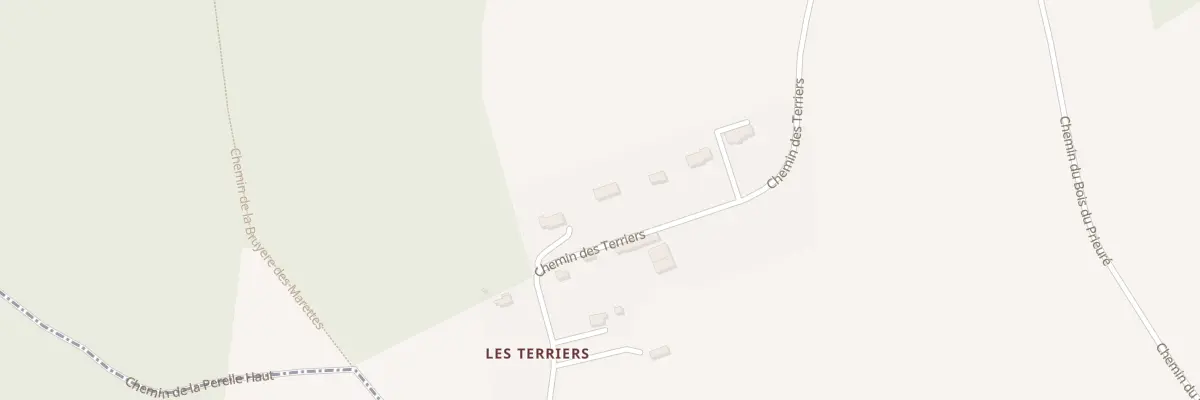 Plan du 293 Les Marettes à Fierville-les-Parcs