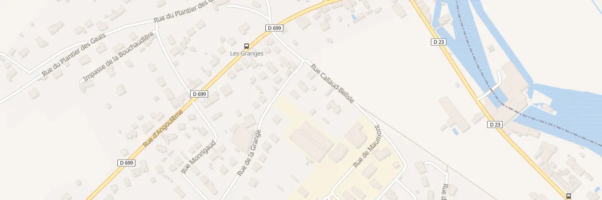 Plan du 5 Rue de la Grange à Magnac-sur-Touvre