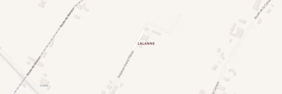 Plan du 174 Pieces de la Lanne à Fauguerolles