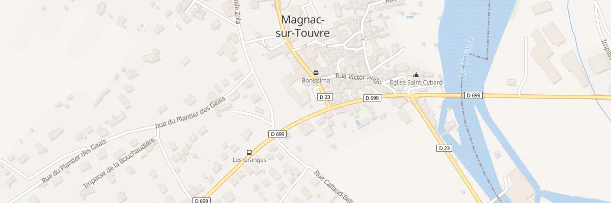 Plan du 26B Rue d’Angoulême à Magnac-sur-Touvre