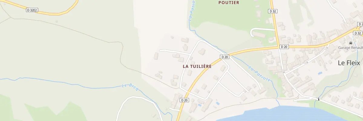 Plan du 30B Che de la Tuiliere au Fleix