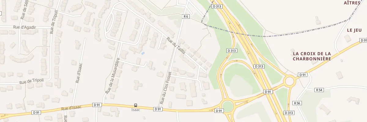 Plan du 15 Rue du Taillis au Mans