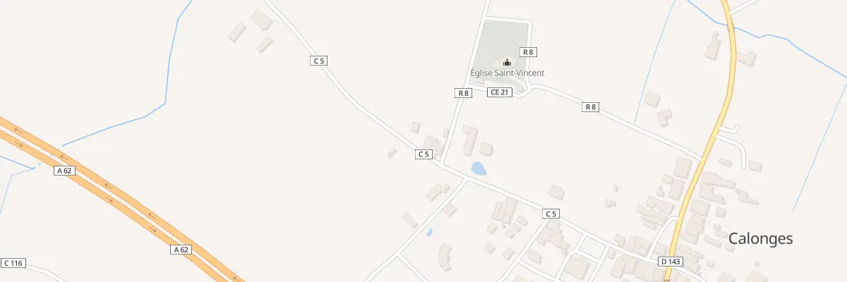 Plan du 326 Rte de Ste Gemme à Calonges