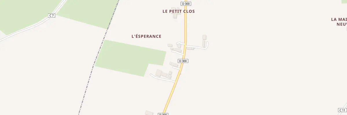 Plan du 1 L’Esperance à Congé-sur-Orne