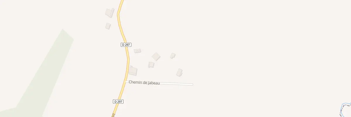 Plan de Jabeau à Saint-Avit