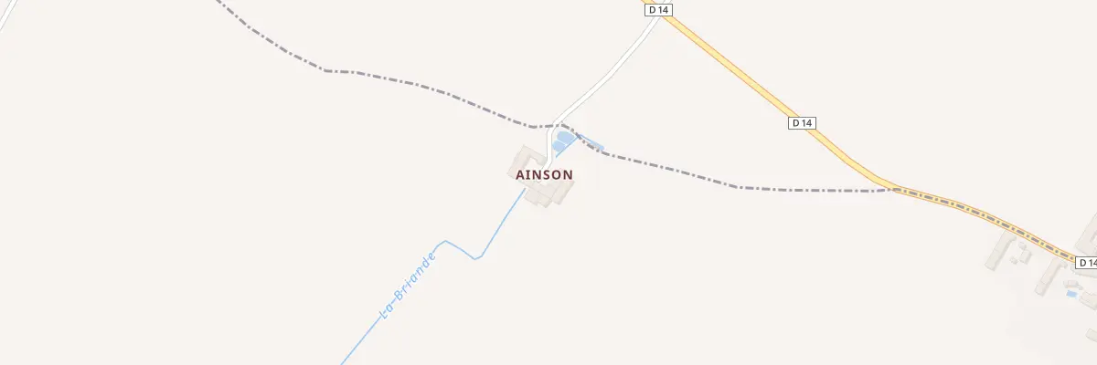 Plan du 5066 Ainson à Saires