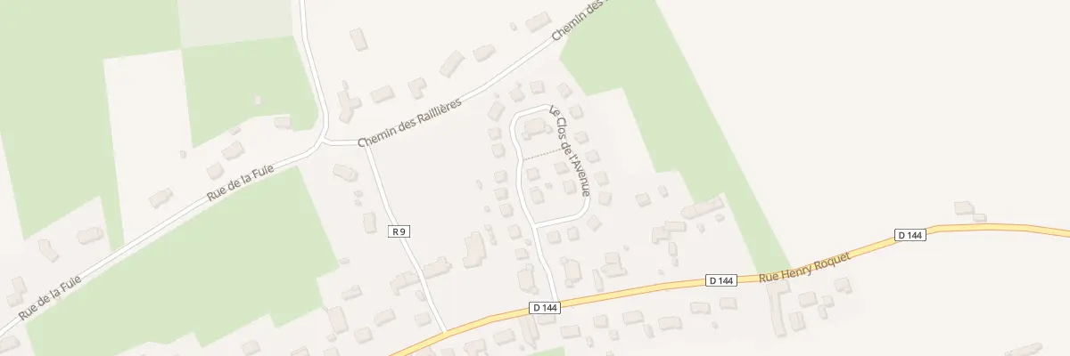 Plan du 12 Vc Le Clos de l’Avenue à Laigné-Saint-Gervais