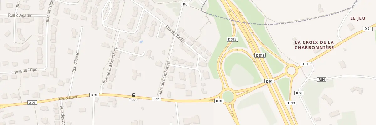 Plan du 10 Rue du Taillis au Mans